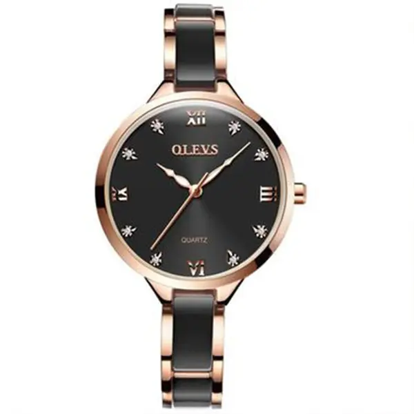 OLEVS 5872 Waterproof Quartz Luxury Women Wrist Watch – View 1