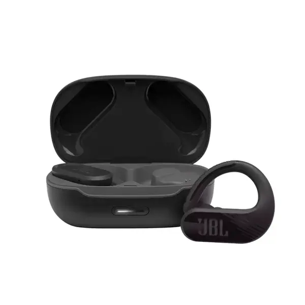 JBL Endurance Peak II Waterproof true wireless sport earbuds – Color: Black – View 1