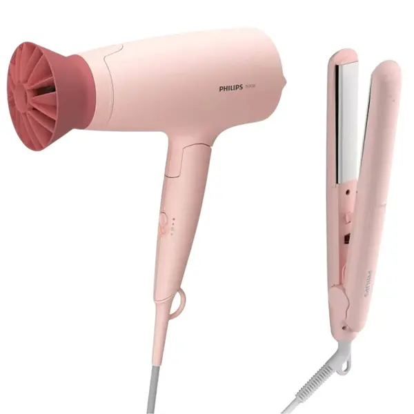 Philips BHP398 1600W Hair Dryer + Straightener – View 4