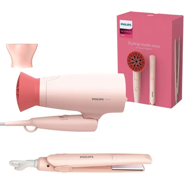 Philips BHP398 1600W Hair Dryer + Straightener – View 6