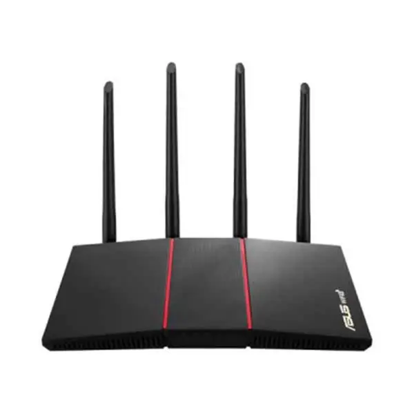 Asus RT-AX55 AX1800 Mbps Gigabit Dual-Band Wi-Fi 6 Router – View 1