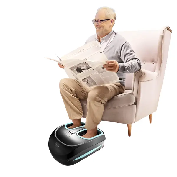 InvoSpa Foot Massager for Pain Relief  with Air Compression – View 2