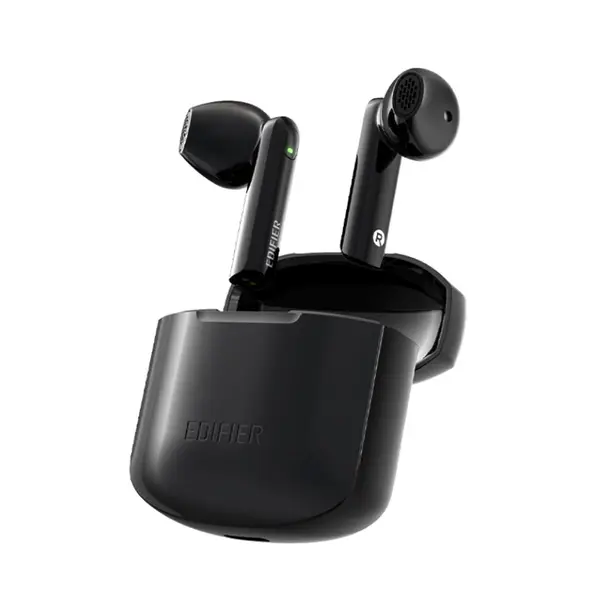 Edifier W200T Mini TWS Wireless Bluetooth Earbuds – Color: Black – View 2