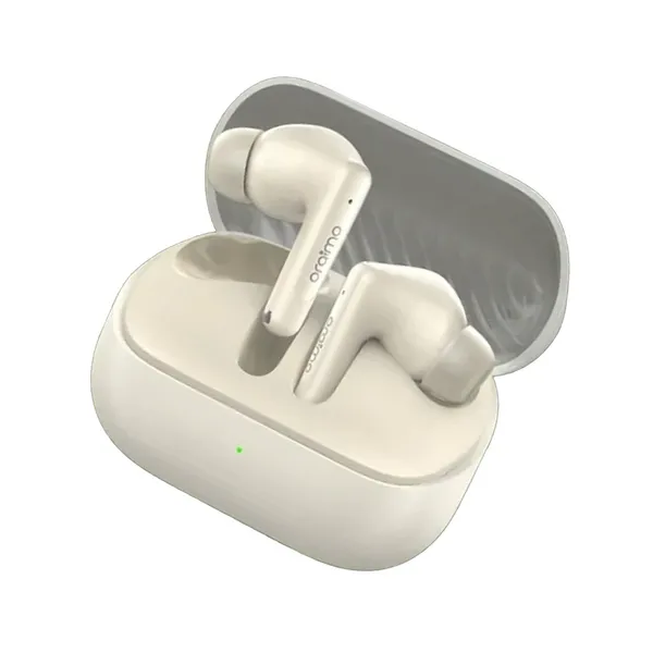 Oraimo SpaceBuds N ANC True Wireless Earbuds – Color: White – View 2