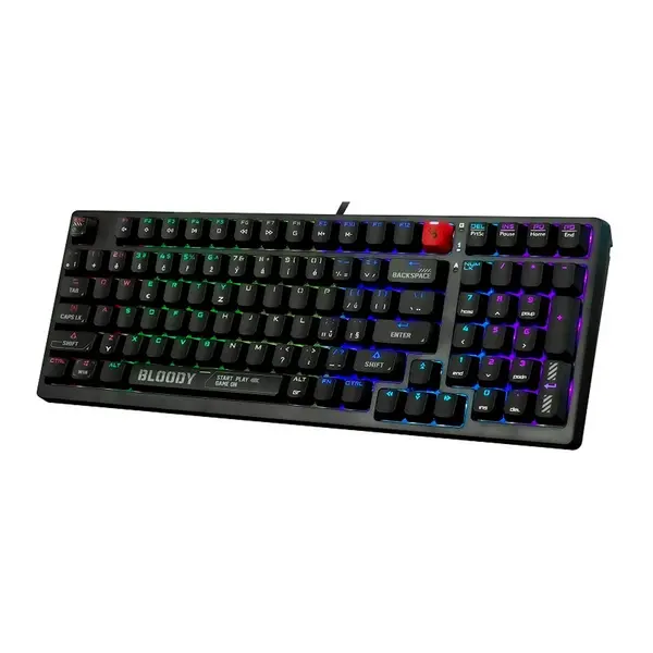 A4tech Bloody S98 Red Switch RGB Mechanical Gaming Keyboard – View 3