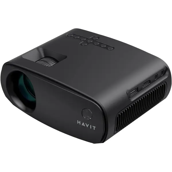 Havit PJ207 Wi-Fi Screen Mirroring Portable Projector – View 4
