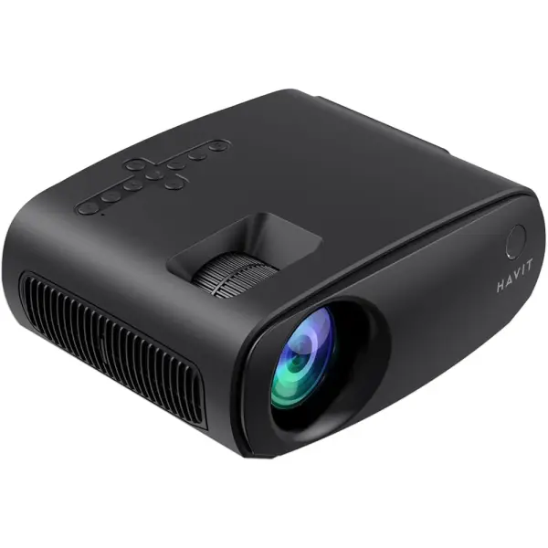 Havit PJ207 Wi-Fi Screen Mirroring Portable Projector – View 3