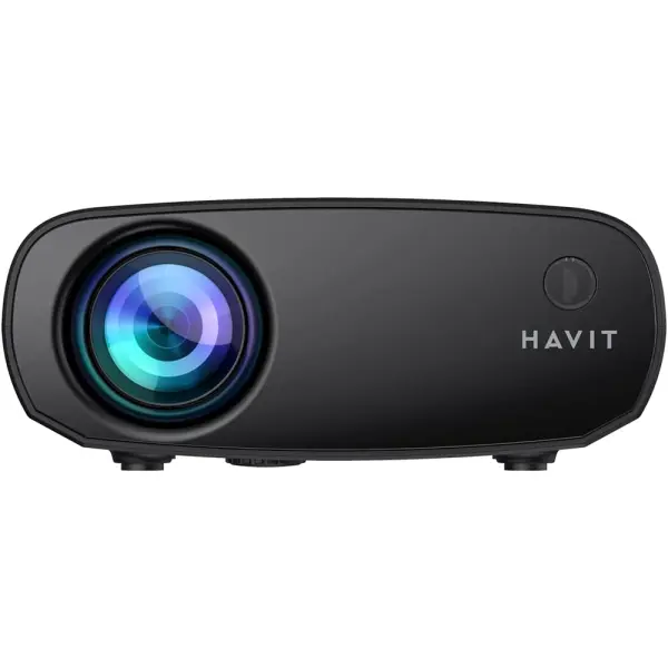 Havit PJ207 Wi-Fi Screen Mirroring Portable Projector – View 1
