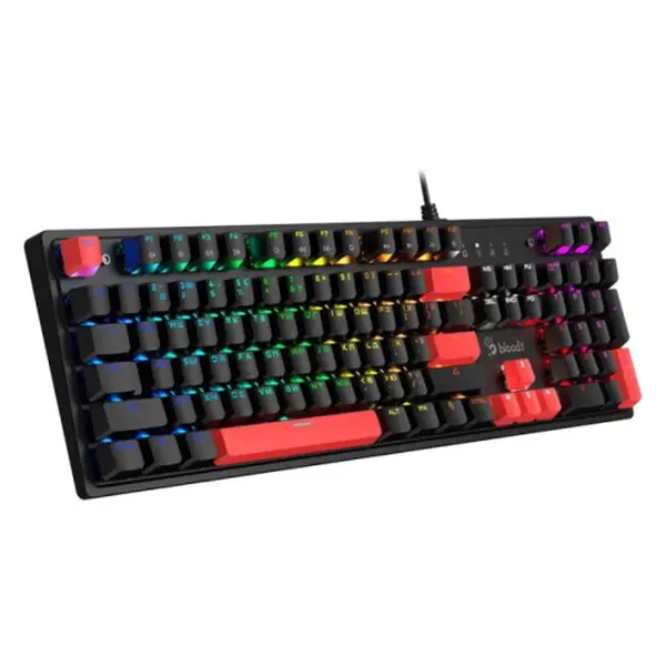  A4tech Bloody S510R Mechanical Wired RGB Gaming Keyboard – View 1