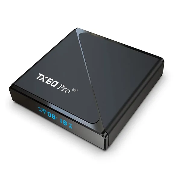 TX 60 Pro 14K ULTRA HD Android Smart TV Box with Voice Remote – View 3