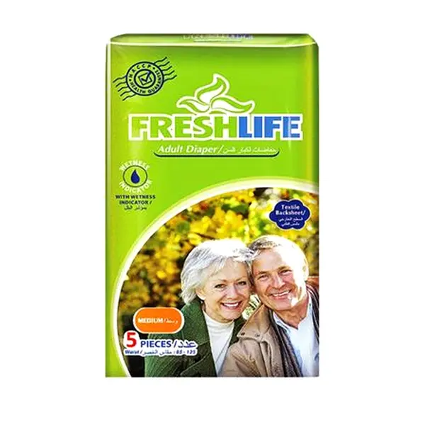 Freshlife Up to 12 Hours Absorption Light and Quick Dry Adult Diaper – Size: M, Quantity: 0-5 pcs – View 1