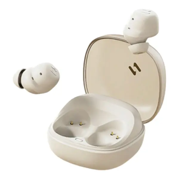Havit TW969 True Wireless Bluetooth 5.3 Stereo Earbuds – Color: White – View 2