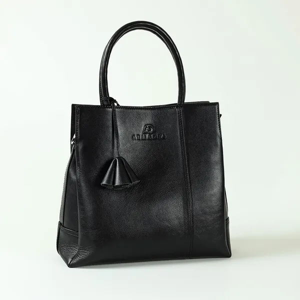 Trendy Contrast Luxury Juliet BLack Ladies Hand Bag – Color: Black – View 2