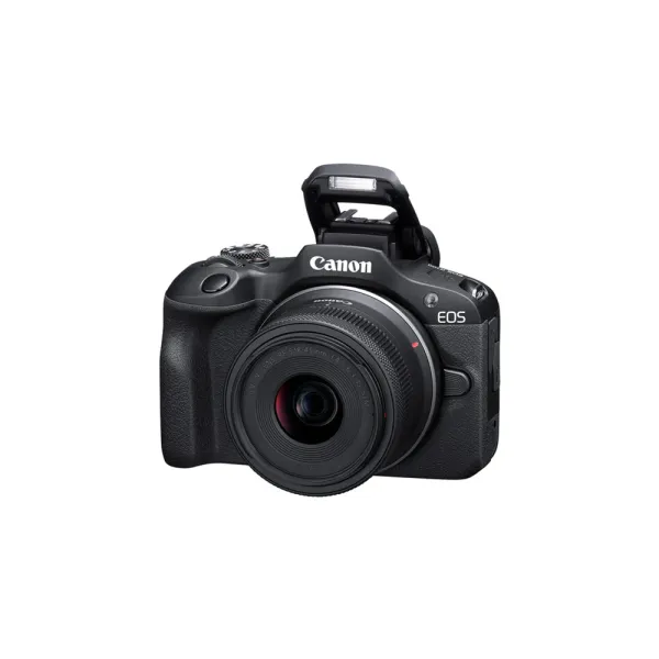 Canon EOS R100 with 18-45mm Lens Mirrorless Camera – View 1