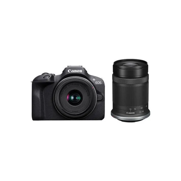 Canon EOS R100 with 18-45mm Lens Mirrorless Camera – View 3