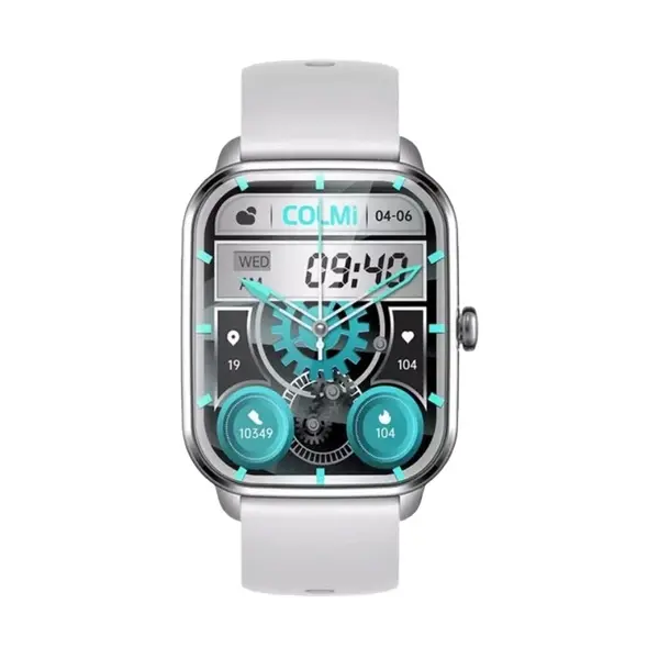 COLMI C61 IP67 Waterproof Smart Watch  – Color: Silver – View 2