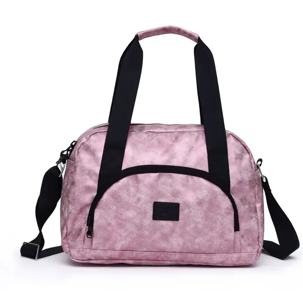 Bili Online Ladies Fashion Water-resistant At Light Rain Shoulder Bag – Color: Pink – View 2
