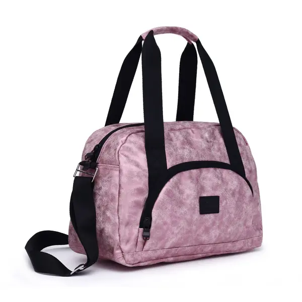 Bili Online Ladies Fashion Water-resistant At Light Rain Shoulder Bag – Color: Pink – View 3