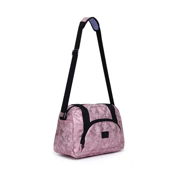 Bili Online Ladies Fashion Water-resistant At Light Rain Shoulder Bag – Color: Pink – View 1