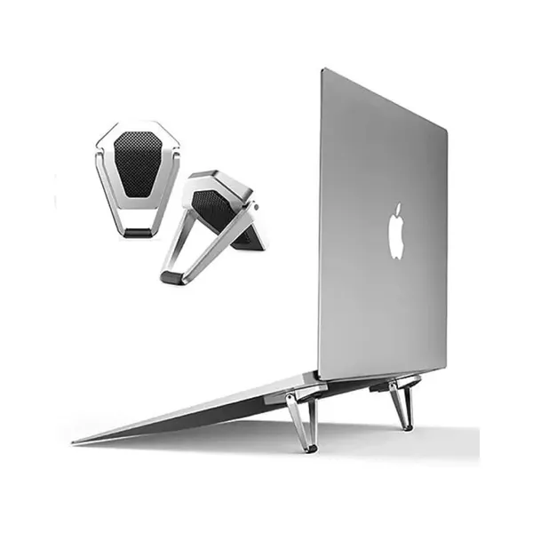 Mini Laptop Stand Mini Premium Metal Folding Portable Laptop Stand – View 3