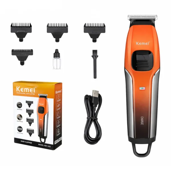 Kemei KM-263 Compact Rechargeable Clipper Trimmer – View 1