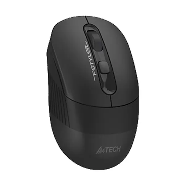A4TECH FSTYLER FB10CS Silent Multimode Rechargeable Wireless Mouse – Color: Black – View 2