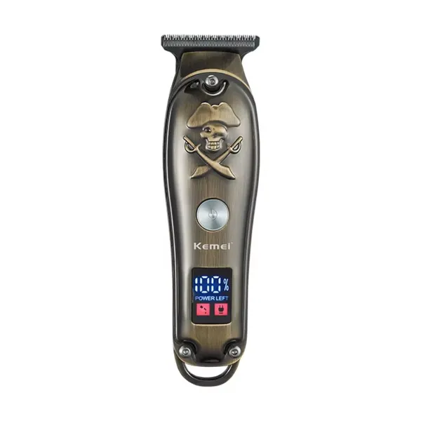 Kemei KM 2231 Full Metal Rechargeable Cordless Trimmer For Men – View 2