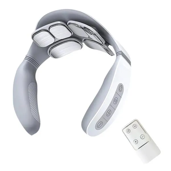 Neck 600 mAh Pain Relief Heating Therapy Massager with Remote Control – View 2