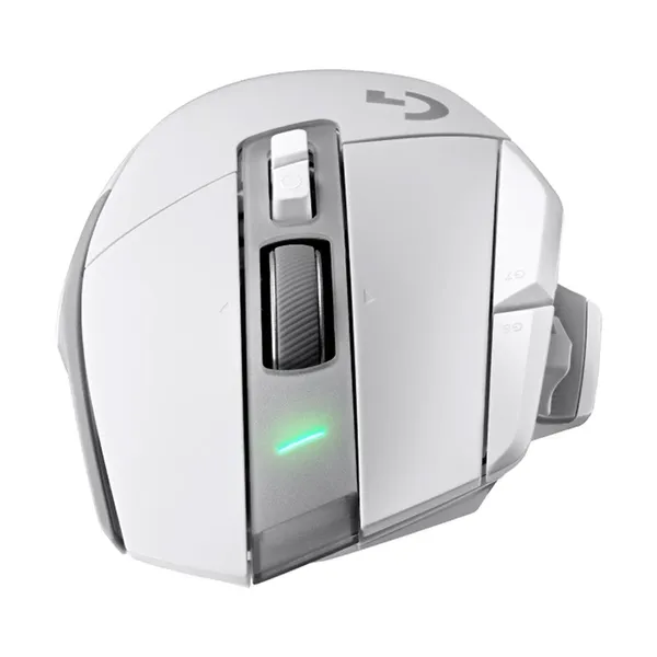 Logitech G502 X PLUS LIGHTSPEED Wireless Hero RGB Gaming Mouse – Color: White – View 4
