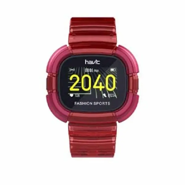 Havit M90 Fashion Sports Smart Watch – Color: Red – View 1