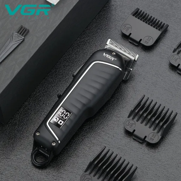 VGR V-683 Professional Rechargeable Hair Clipper For Men Trimmer – View 3