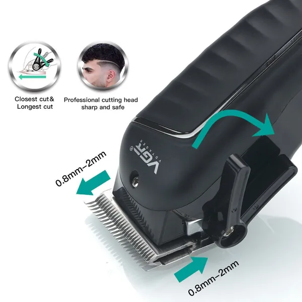 VGR V-683 Professional Rechargeable Hair Clipper For Men Trimmer – View 2