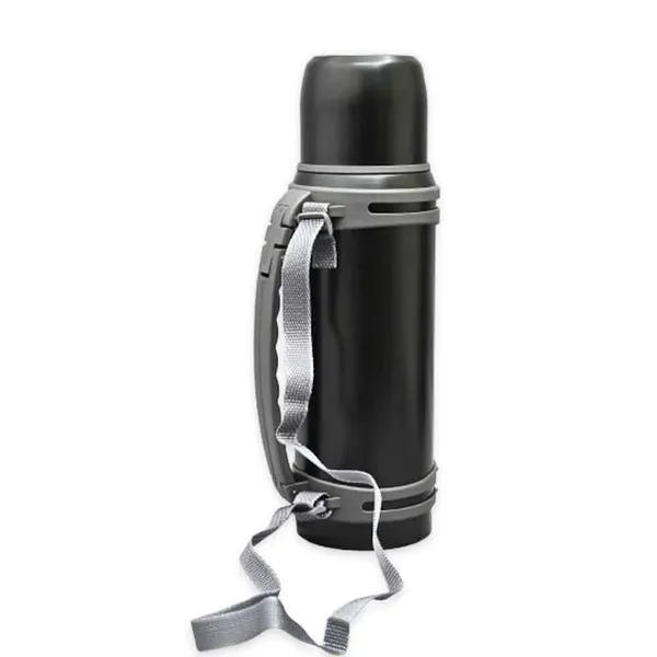 ProX SS WB-2296 Thermos Vacuum Insulated Flask 1300 ml – Capacity: 1.2 L, Color: Black – View 2