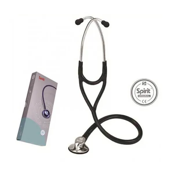 Spirit Dual-lumen Tubing Master Cardiology Stethoscope – View 4