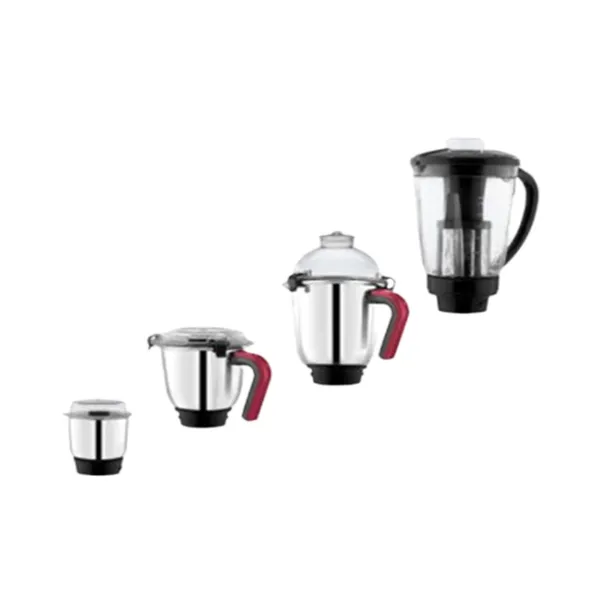 McCoy Toofan 1200W 4 Jars Mixer Grinder with Stainless Steel Blades – View 2