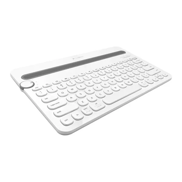 Logitech K480 Bluetooth Multi-Device Keyboard – Color: White – View 2