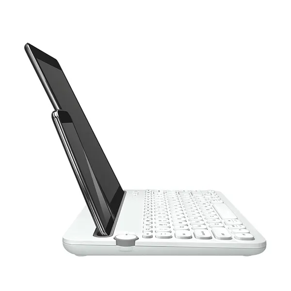 Logitech K480 Bluetooth Multi-Device Keyboard – Color: White – View 4