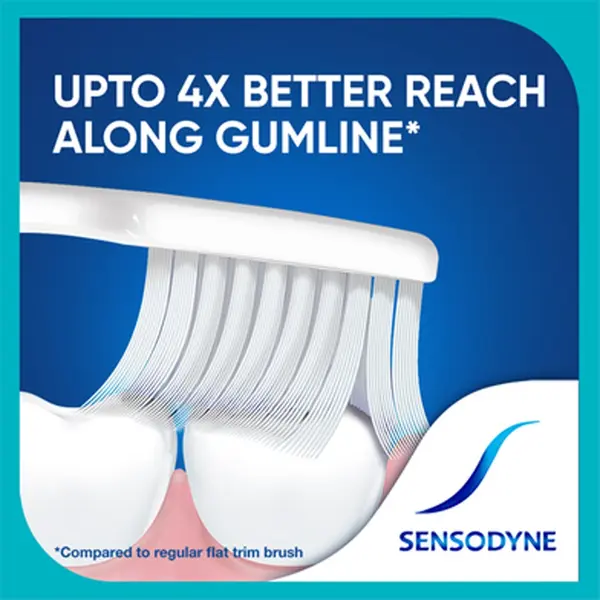 Sensodyne Deep Clean Extra Soft Bristles Toothbrush – View 3