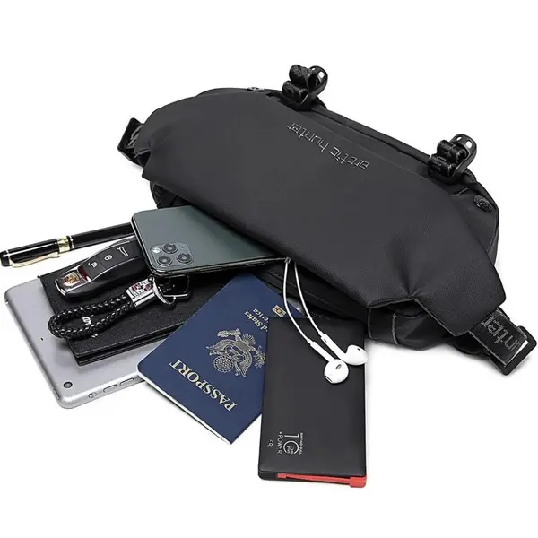 Arctic Hunter YB00047 Waterproof Casual Crossbody Waist Bag – View 2