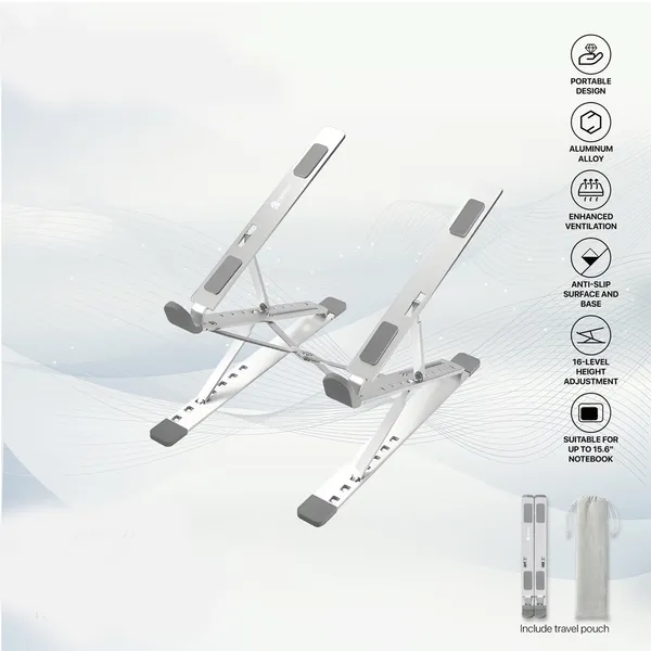 Fantech NS12 Full Aluminum Alloy Material Laptop Stand – View 3