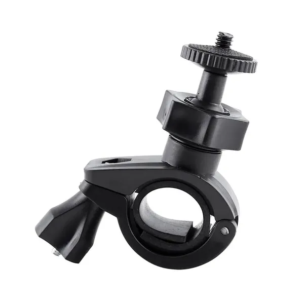 Universal Motorcycle Bicycle Holder with Tripod Mount & GoPro – View 3