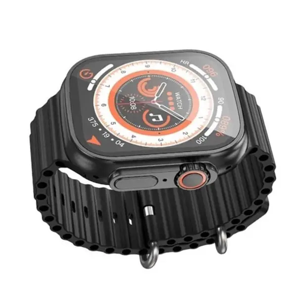 Hoco Y12 Ultra Bluetooth Calling Smart Watch – Color: Black – View 2