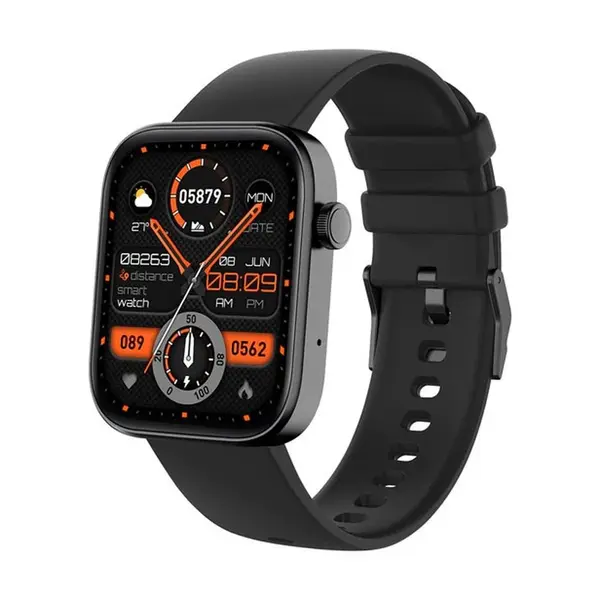 COLMI P71 IP68 Waterproof Smart Watch – Color: Black – View 1