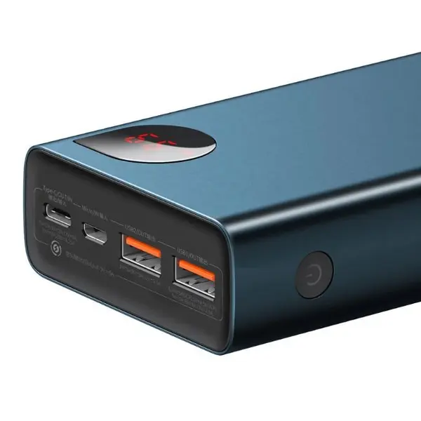 Baseus PPIMDA-D01 Digital display 20000mAh 65w Quick Charge Power Bank – Color: Blue – View 3