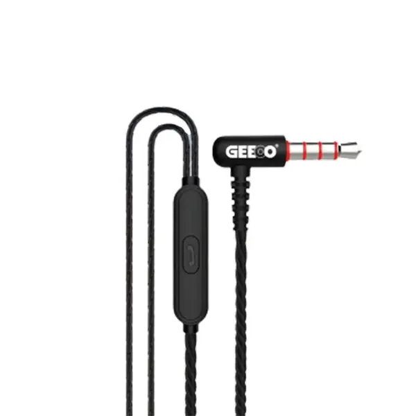 GEEOO X10 Plus 3.5mm Wired Earphone Powerful Sound Experience – View 3
