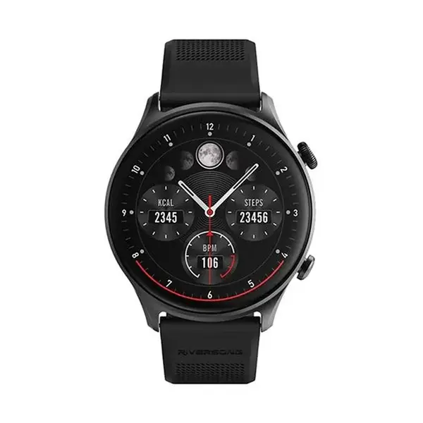 Riversong Motive 7C Bluetooth Calling Smartwatch – Color: Black – View 2