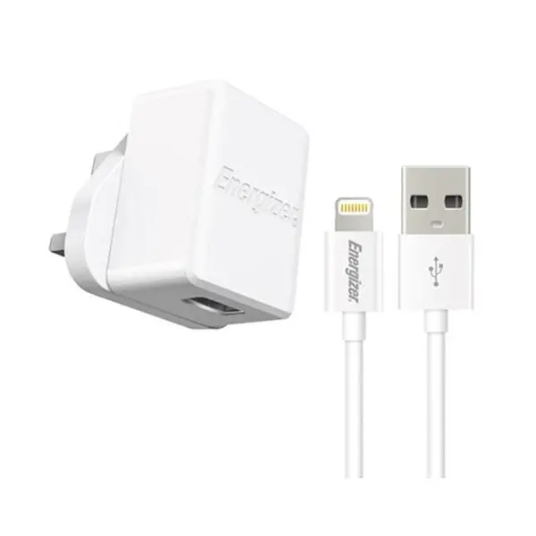 Energizer ACA1AUKCLI3  5W UK Wall Charger with Lightning Cable – View 3