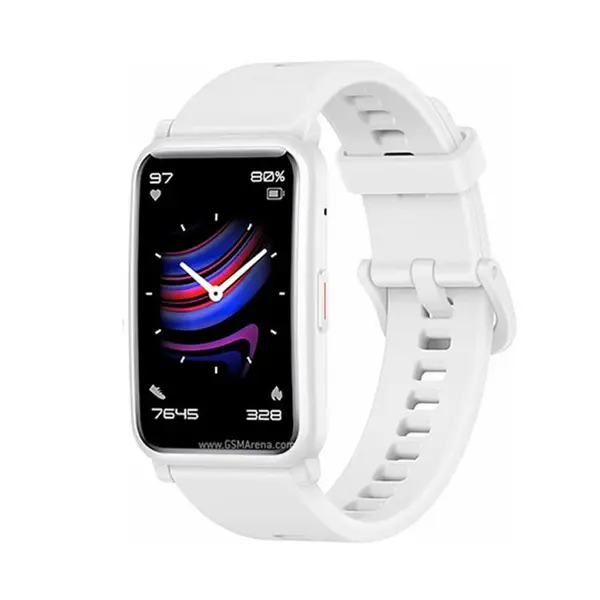 Honor Band ES AMOLED Smartwatch – Color: White – View 1