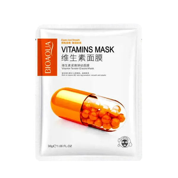 Bioaqua Moisturizing and Lock Water Skin Vitamins Face Mask 30 gm – View 1