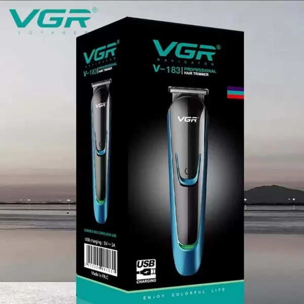 VGR V-183 Professional Rechargeable Hair Trimmer for Men – View 5